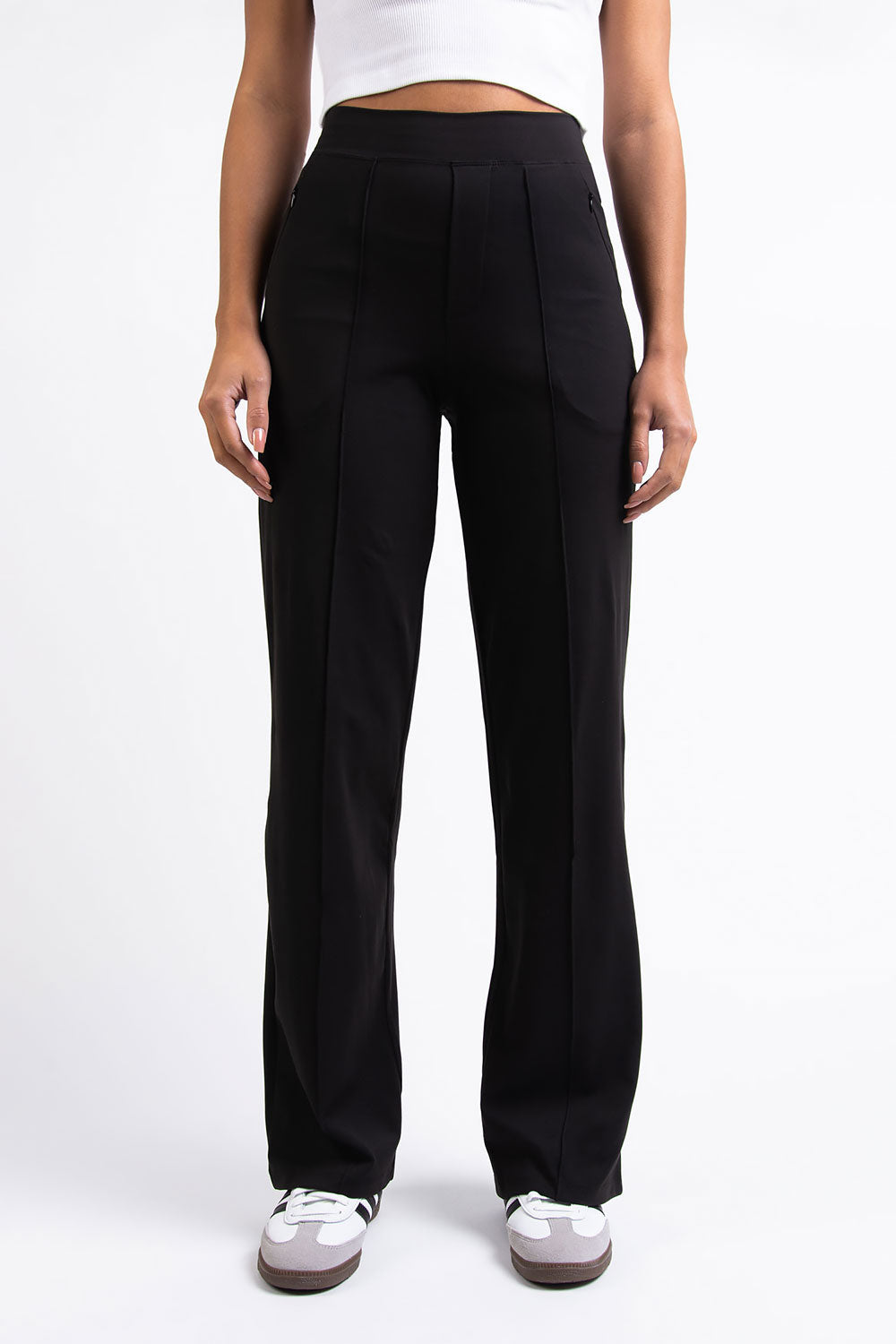 Holly 02High ActiveFlex Straight Pants - Black