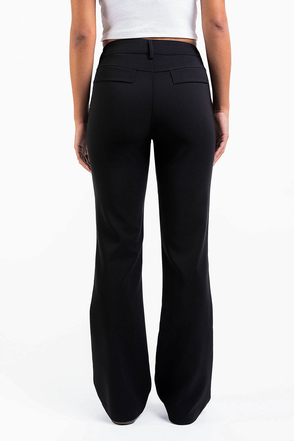 Drew 05High Bootcut Suit Pants - Black