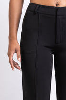 Nova 02Mid Straight Suit Pants - Black