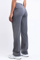 Drew 02Mid Straight Suit Pants - Grey