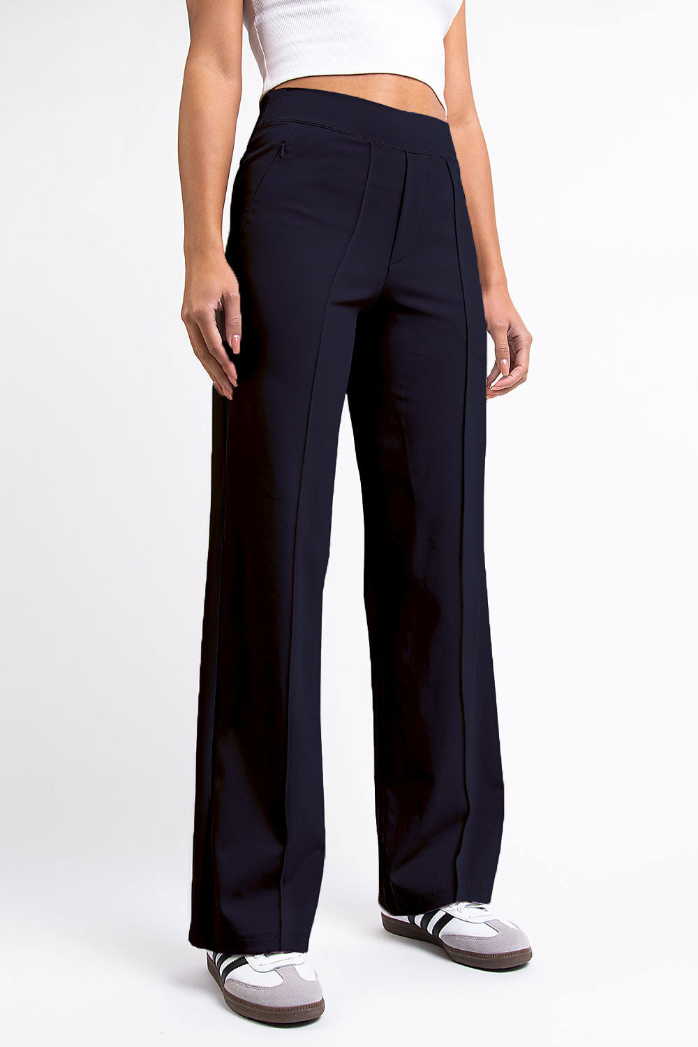 Holly 02High ActiveFlex Straight Pants - Navy