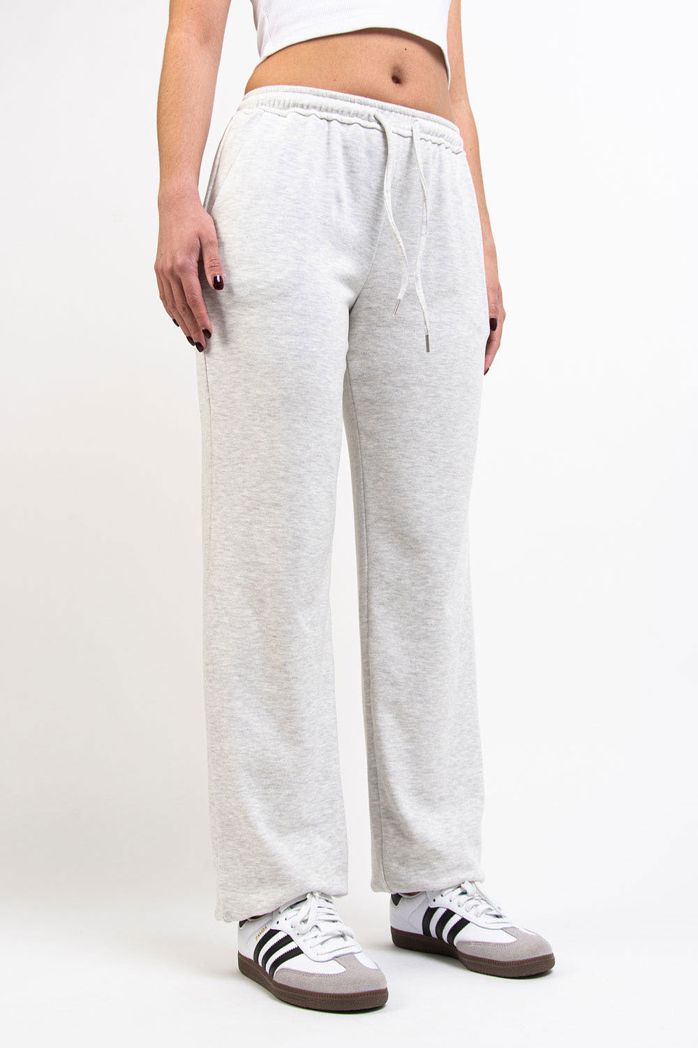 Eyla 03Mid Straight Lounge Pants - Light Grey