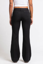 Drew 04Low Bootcut Suit Pants - Black