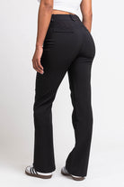 Bonnie 04High Bootcut Suit Pants - Black