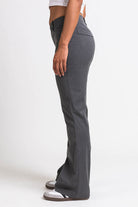 Bonnie 03Mid Bootcut Suit Pants - Grey