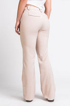 Bonnie 03Low Bootcut Suit Pants - Champagne