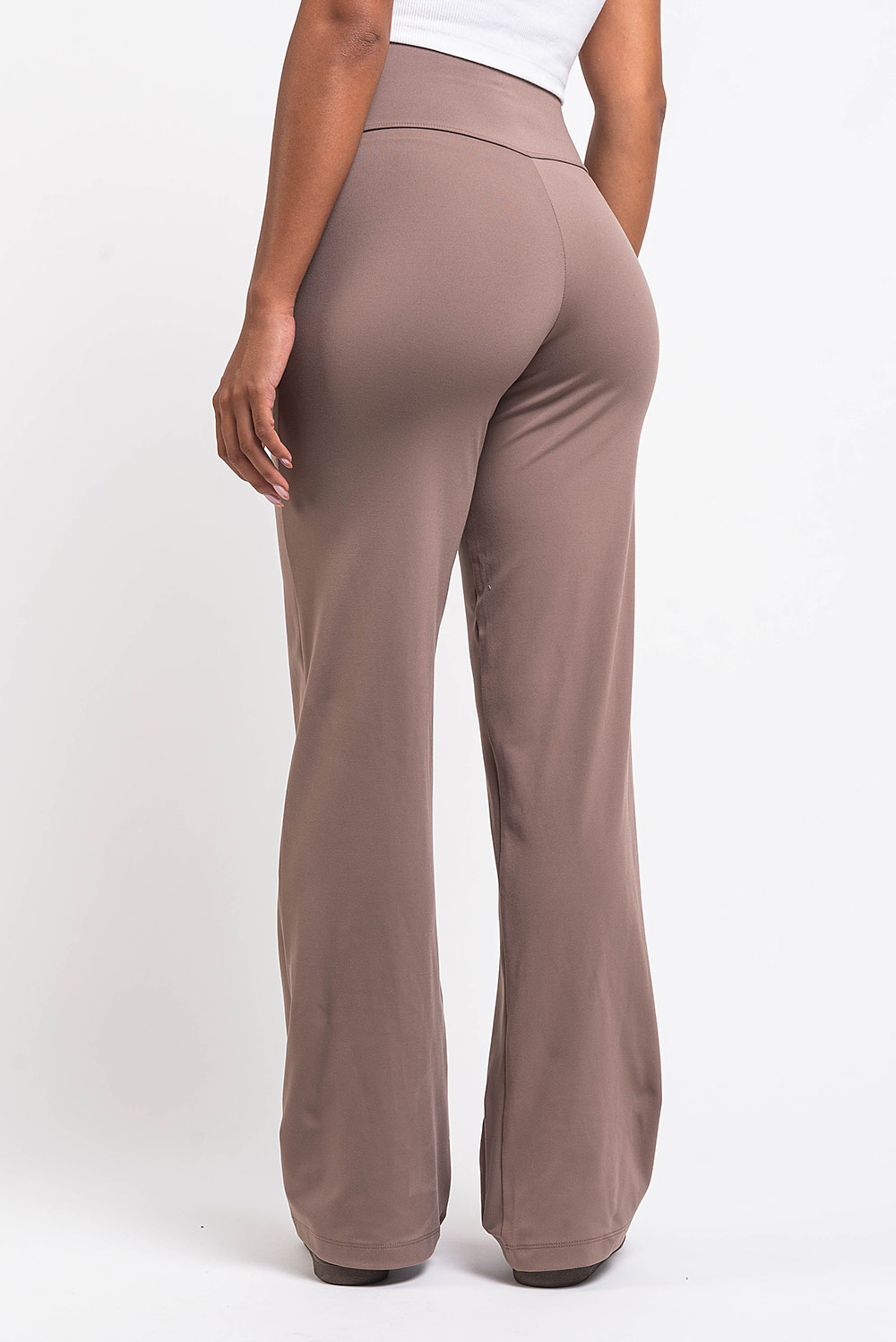 Holly 01High ActiveFlex Straight Pants - Taupe