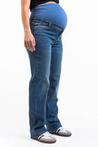 Maternity 01 Straight Jeans - Vintage Blue
