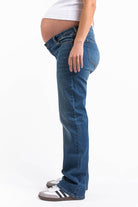 Maternity 02 Straight Jeans - Vintage Blue