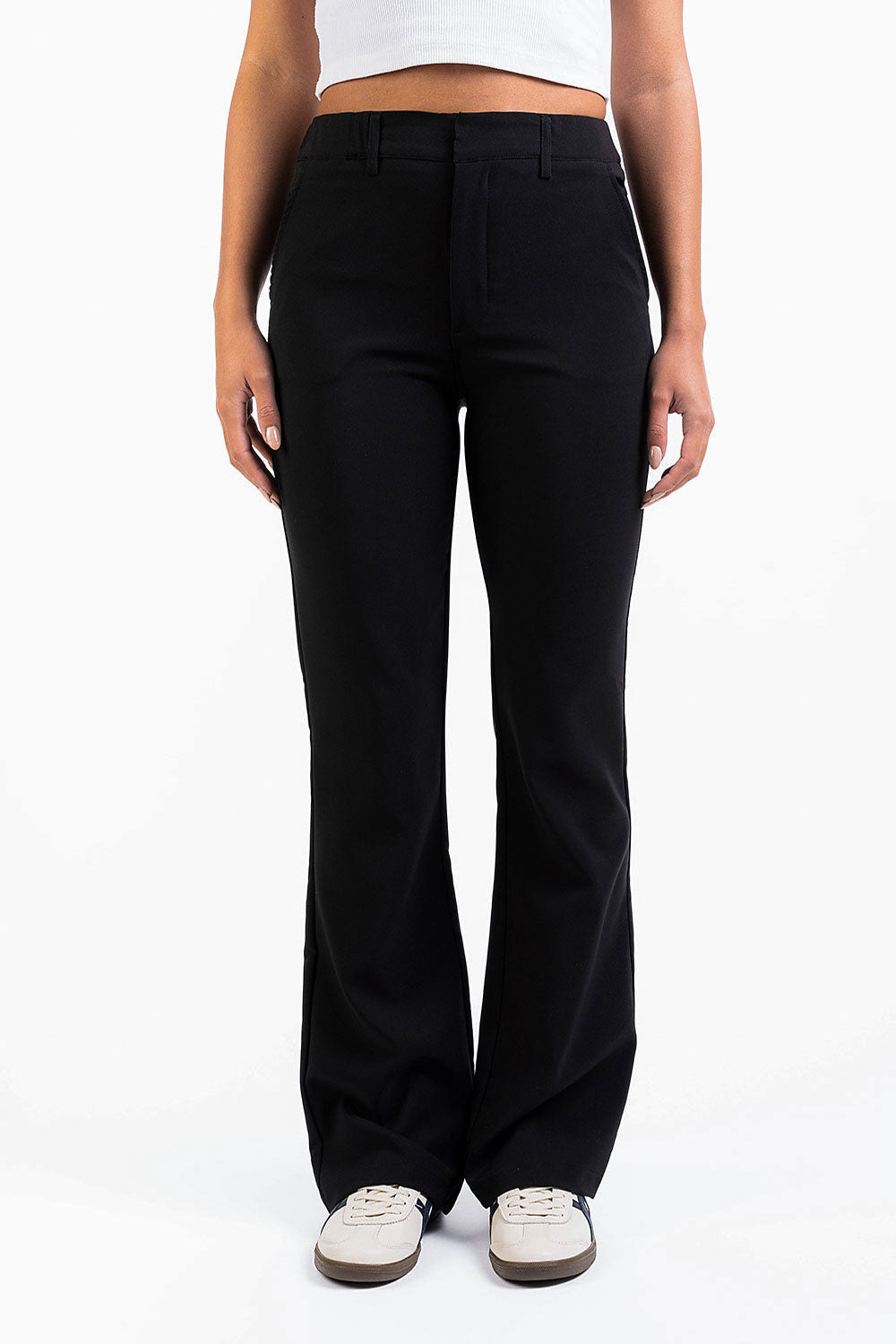 Drew 05High Bootcut Suit Pants - Black