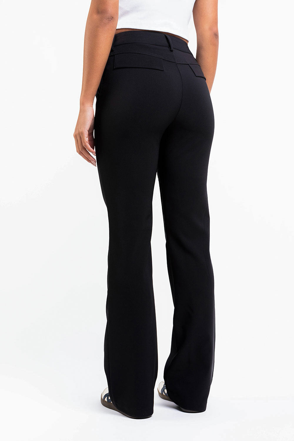 Drew 05High Bootcut Suit Pants - Black