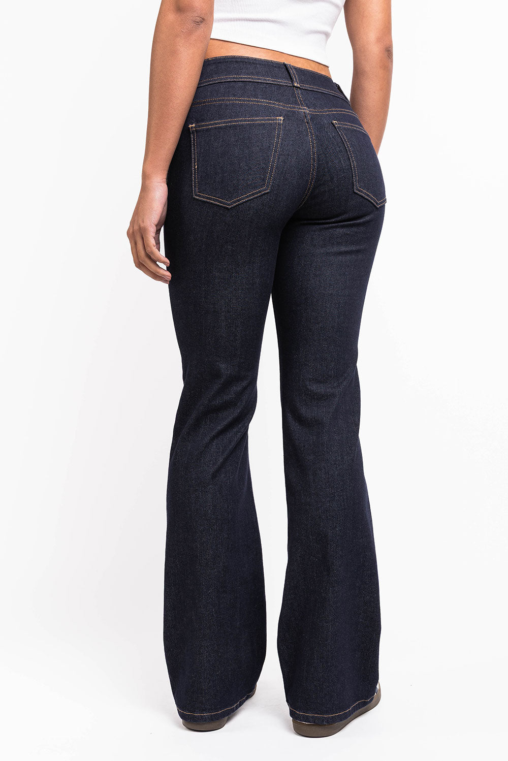 Celine 01Low Bootcut Jeans - Raw Denim