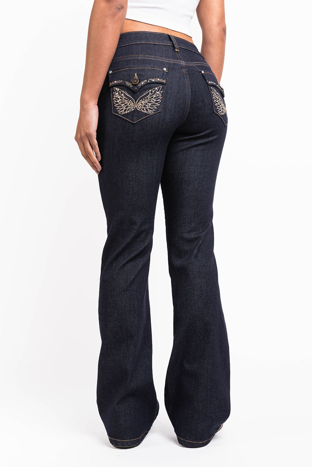 Taylor 04Low Bootcut Jeans - Raw Denim