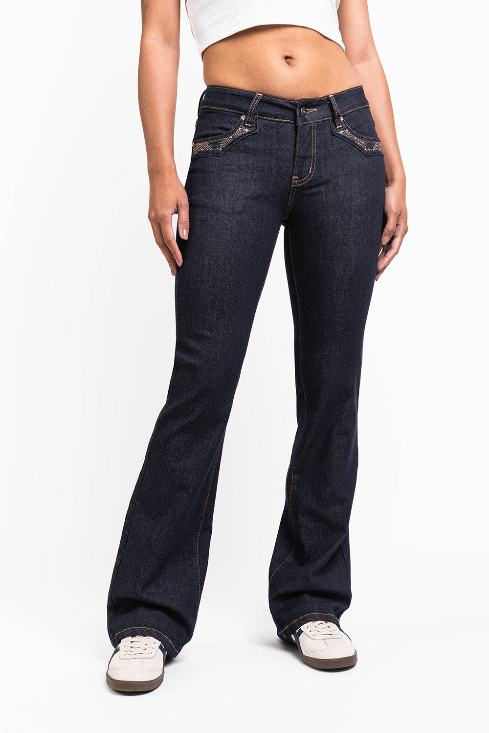 Taylor 04Low Bootcut Jeans - Raw Denim