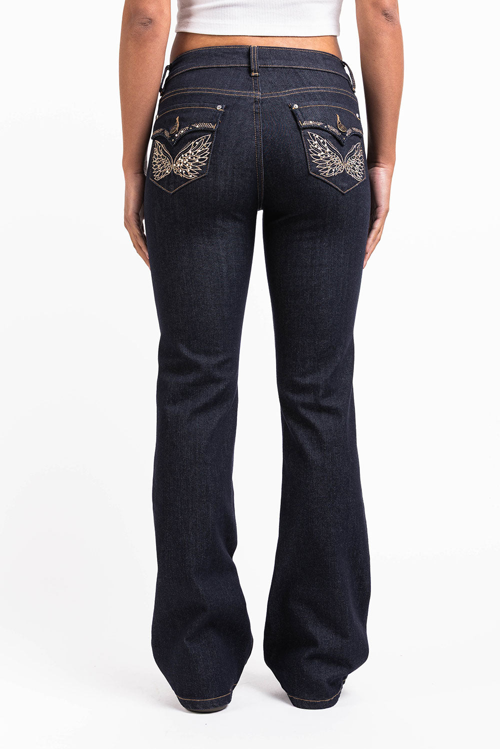 Taylor 04Low Bootcut Jeans - Raw Denim