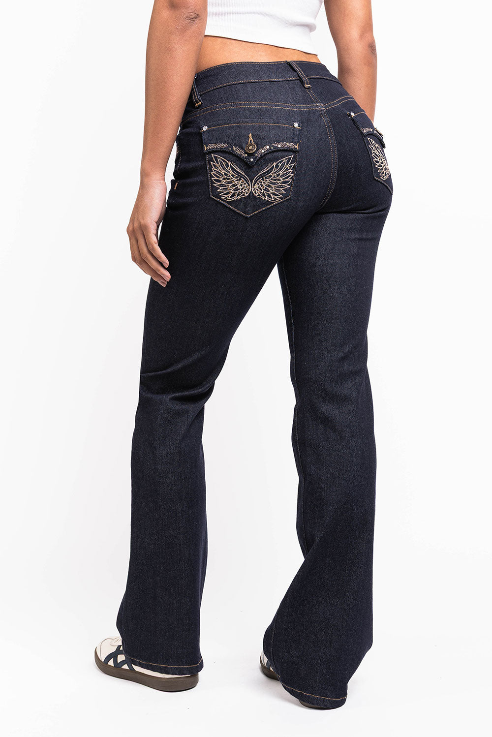 Taylor 04Low Bootcut Jeans - Raw Denim