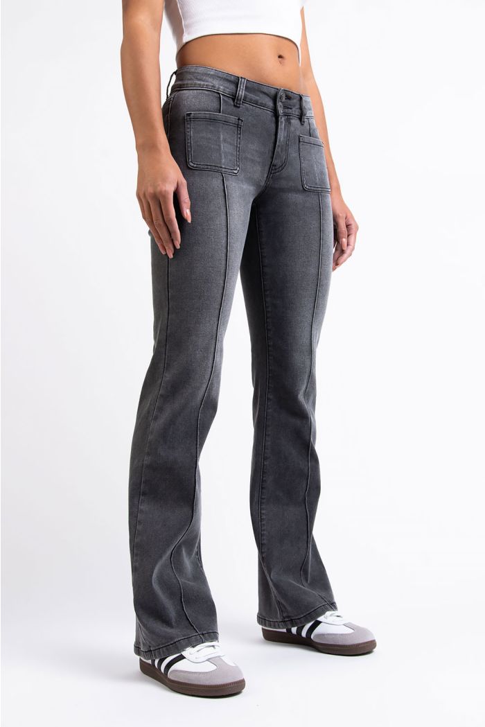 【Anyone more】Cari black washing pocket bootcut pants Amazon.com : Marika Women's Standard Zen High Rise Pocket