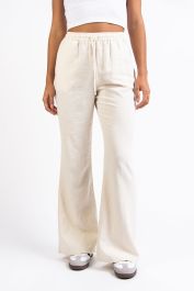 パンツ 00s archive linen flare slacks pants Zimmermann Crush Linen Belted Flare Pants | Saks Fifth Avenue